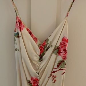Floral silk Betsey Johnson dress